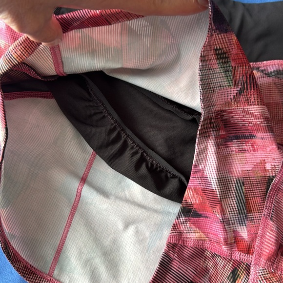 Lululemon Speed Up Short *2.5" Sun Dazed Multi Pink / Super Dark Sz 8! - Picture 6 of 12